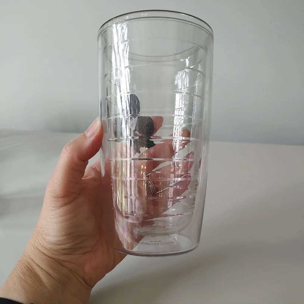 Tervis Tumbler Floral Blue Pansy NWOT